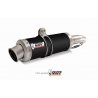 Silencieux MIVV GP APRILIA RSV1000 04-08 / TUONO 1000 06-10 (Steel Black)