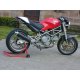 Silencieux SPARK DUCATI MONSTER 620 02-06 / 695 06-08 / 800 03-05 / 916 S4 01-03  (Rond - Bas)