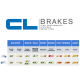 Plaquettes de frein CL BRAKES 2255A3+ SUZUKI GSF 1200 BANDIT 01-05 (Avant)