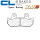 Plaquettes de frein CL BRAKES 2252XBK5 HONDA CBR600 F1 - F2 87-94 (Avant)