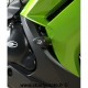 Tampons de protection AERO R&G Racing KAWASAKI ER-6F 12-16