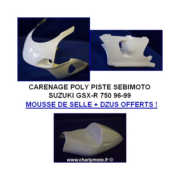 Mousse de selle racing à 10,99 €