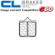 Plaquettes de frein CL BRAKES 1207C60 APRILIA RSV1000 02-03 / RSV1000 R 01-08 / RSV1000 R FACTORY 04-08 (Avant)