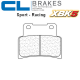 Plaquettes de frein CL BRAKES 1187XBK5 APRILIA RS 125 06-08 (Avant)