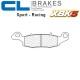 Plaquettes de frein CL BRAKES 2384XBK5 SUZUKI GSF 650 BANDIT N - S 05-06 (Avant droit)