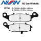 Plaquettes de frein NISSIN 2P-260NS KAWASAKI ER-5 01-05 (Avant droit)