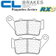 Plaquettes de frein CL BRAKES 2353RX3 BMW G650 XCOUNTRY - XCHALLENGE - XMOTO 07-08 (Arrière)