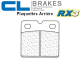 Plaquettes de frein CL BRAKES 2332RX3 BMW K1100 LT NO ABS 92-00 (Arrière)