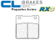 Plaquettes de frein CL BRAKES 2282RX3 SUZUKI GSX-R 1300 HAYABUSA 99-07 (Arrière)