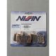 Plaquettes de frein NISSIN 2P-357ST HONDA VFR 1200 F - DCT 10-15 (Avant)