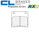 Plaquettes de frein CL BRAKES 2813RX3 SUZUKI GSX 1400 02-07 (Arrière)