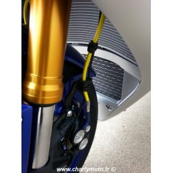 Durites de frein aviation ABM YAMAHA YZF-R1 15-20 (ABS - Kit complet AV+ARR)