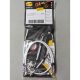 Durites de frein aviation SPIEGLER BMW R1100 R 93-96 (259)(05 durites av + arr - origine - ABS II)